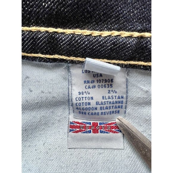 Hudson Signature Bootcut Low Rise Y2K Dark Rinse Women Jeans WP170DHA Elm 29 - Picture 14 of 16